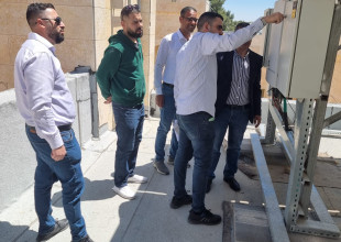 توريد وتركيب نظام خلايا شمسية بقدرة 200kw لصالح برك سليمان في بيت لحم