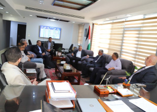 رئيس سلطة الطاقة يستقبل مجلس ادارة الشركة الفلسطينية لنقل الكهرباء