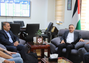 رئيس سلطة الطاقة يستقبل مجلس ادارة الشركة الفلسطينية لنقل الكهرباء