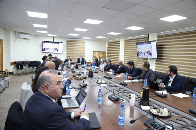 سلطة الطاقة تعقد اجتماعاً مع الشركاء الدوليين