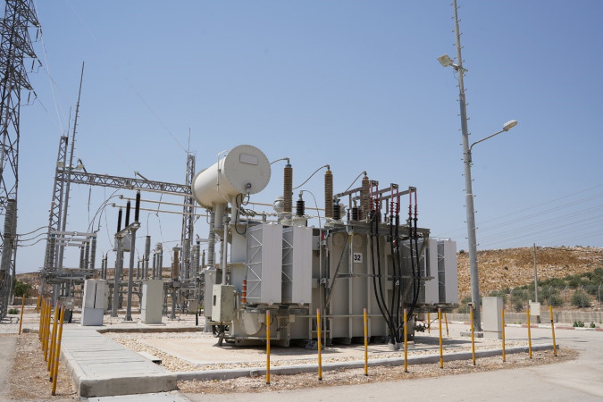 مشروع تأهيل شبكات الكهرباء في الضفة الغربية